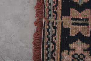 Vintage Turkish Karapinar Runner Rug 1'7'' x 22'3''