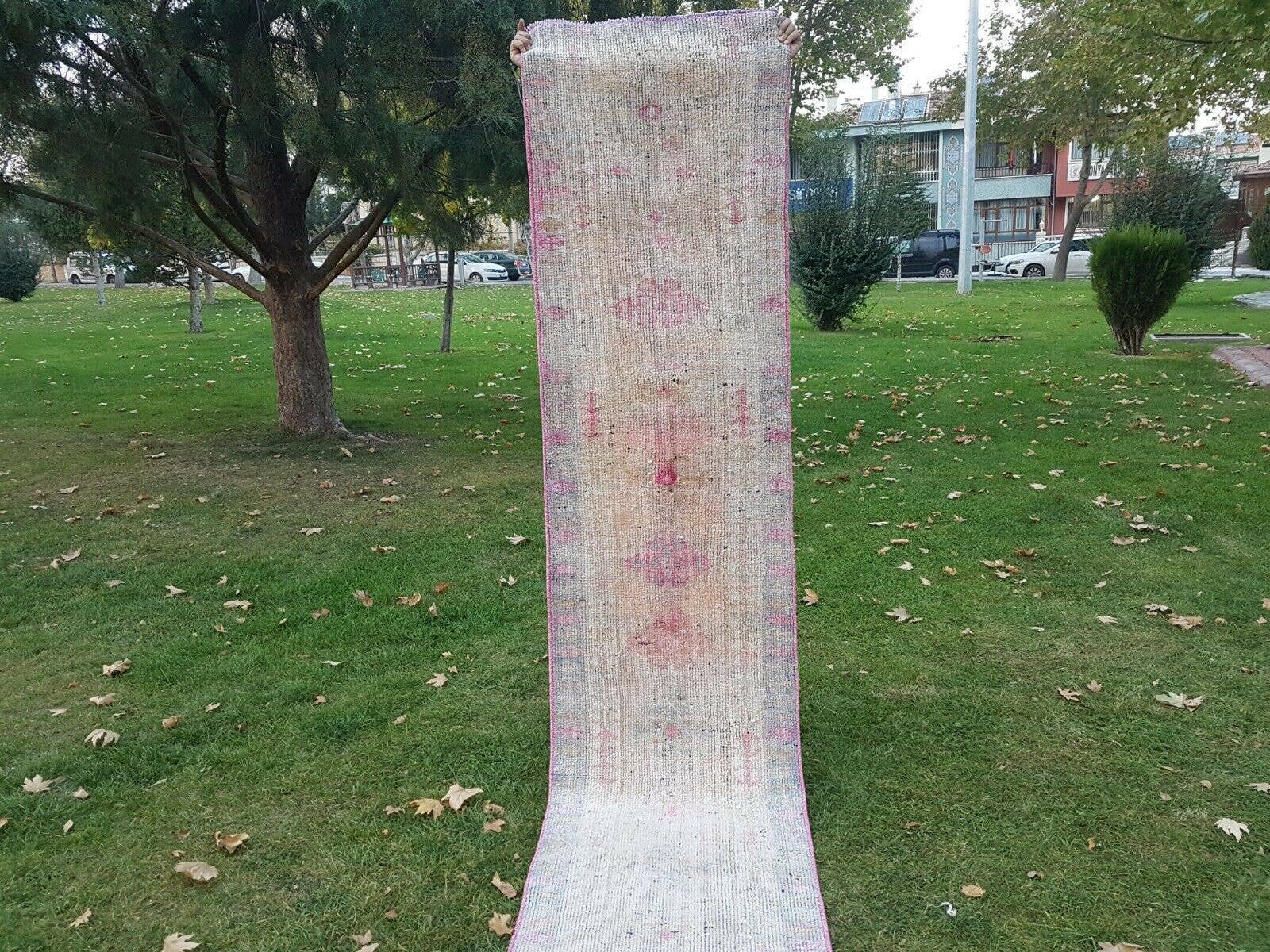 Vintage Oushak Runner 2'4'' x 15'1''