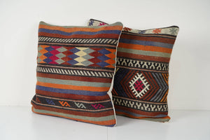 Kilim Pillow Cover Set of 2 | 20'' x 20''