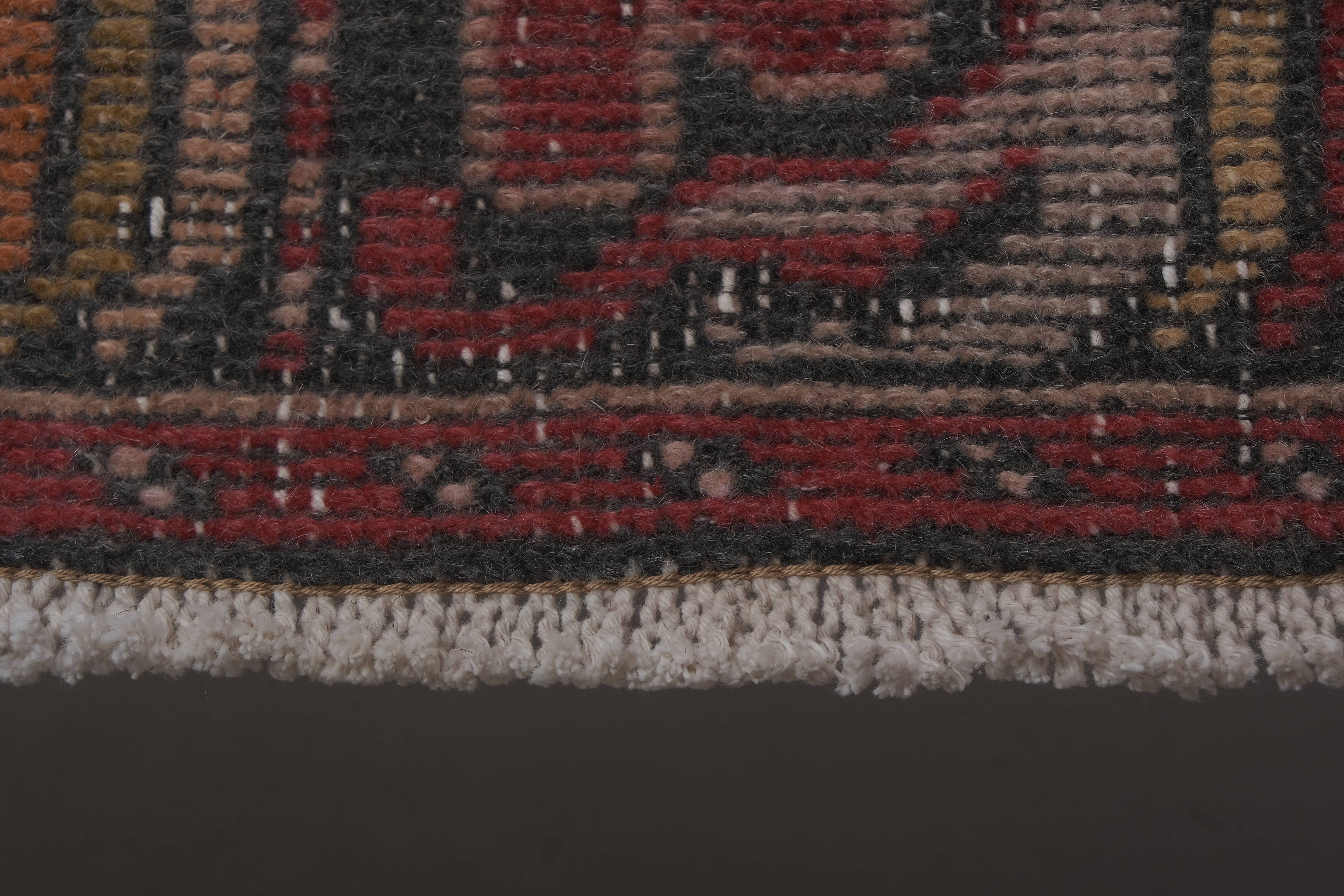 Vintage Turkish Runner Rug 3' x 9'4''