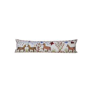 Horse Suzani Bedding Pillow Cover | 1'6'' x 5'11''