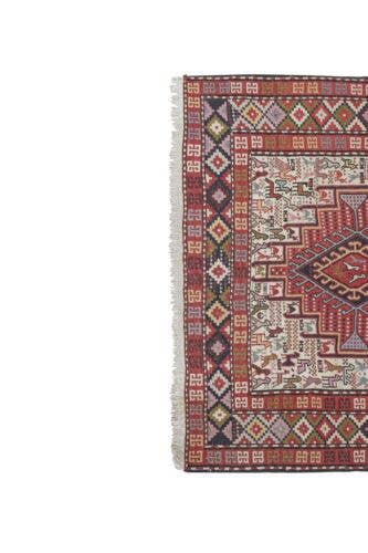 Vintage Turkish Soumac Rug 3'11'' x 6'3''