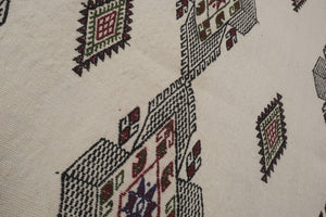 Vintage Turkish Kilim Runner 3' x 6'11''