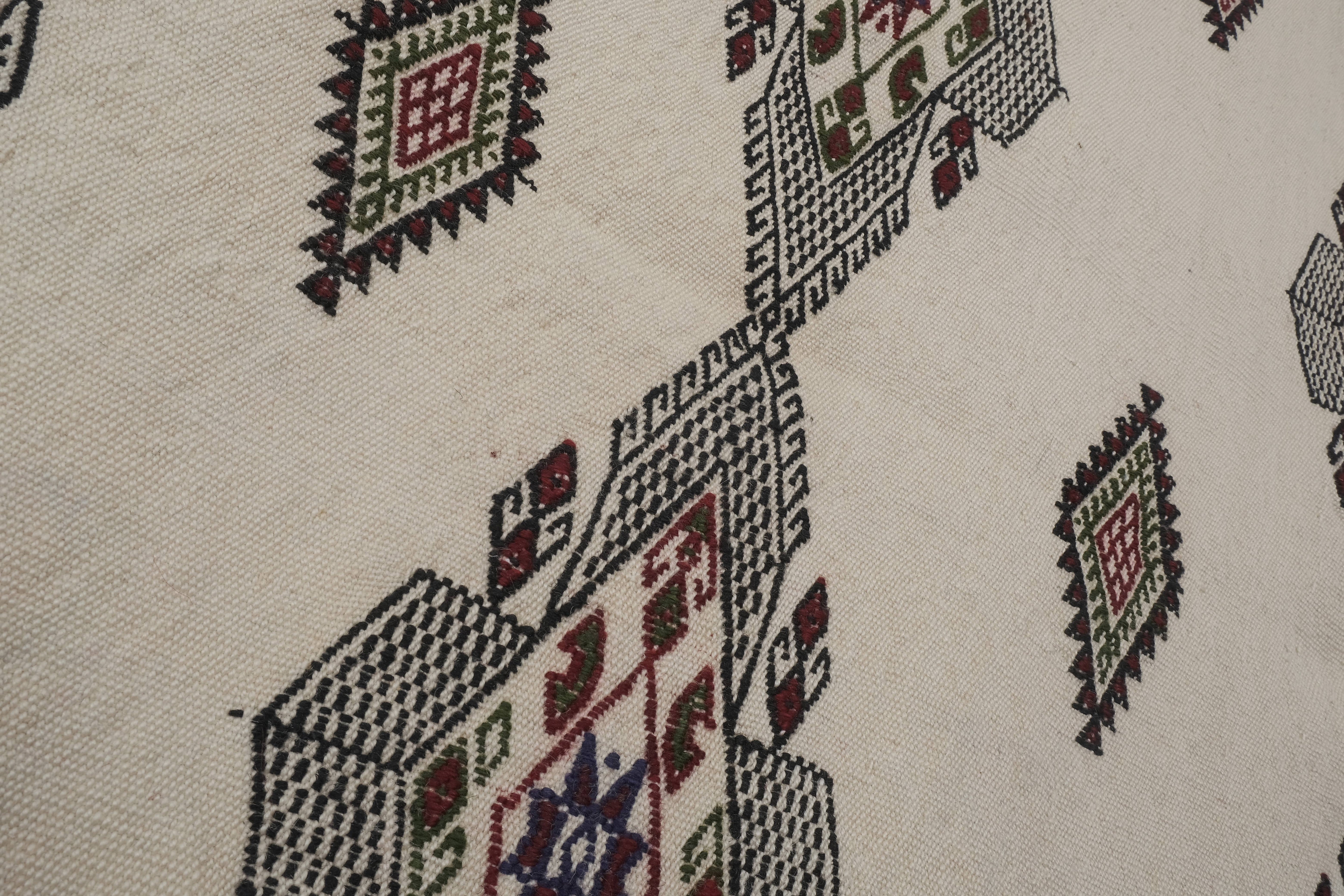 Vintage Turkish Kilim Runner 3' x 6'11''