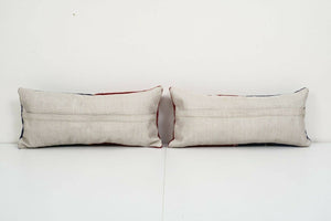 Kilim Pillow Cover Set of 2 | 10'' x 20''