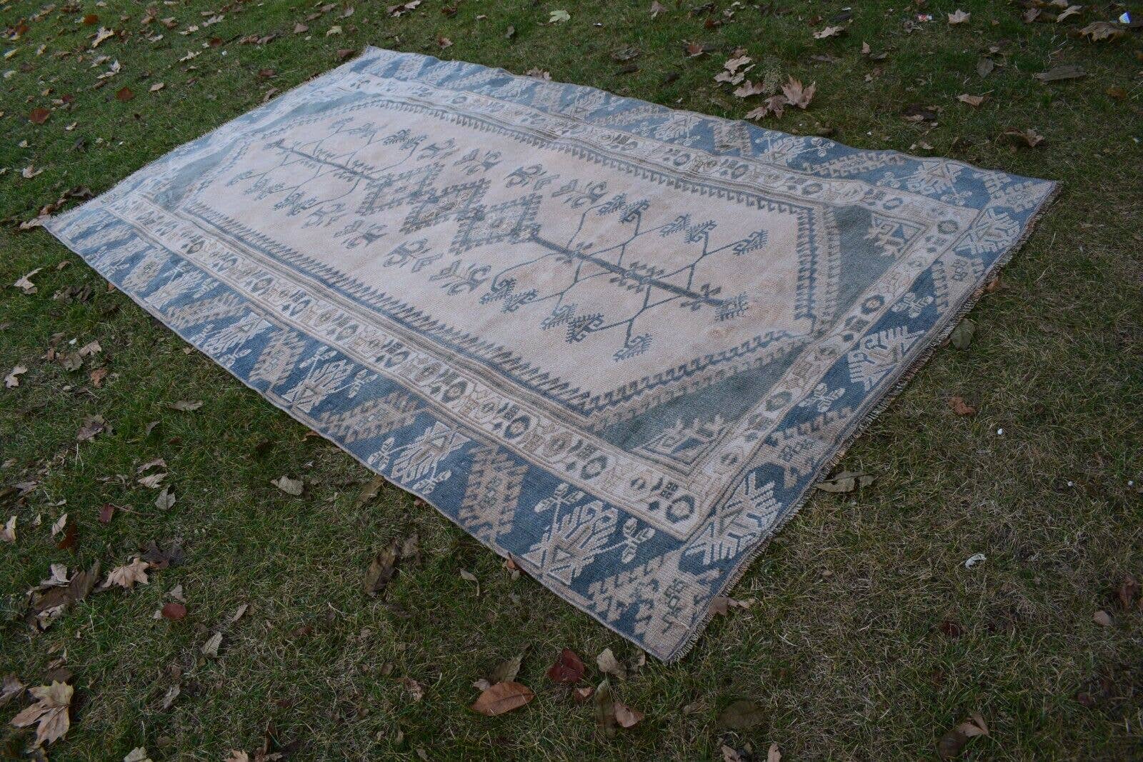 Vintage Oushak Rug 4'11'' x 9'