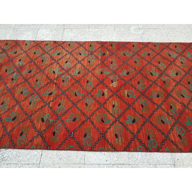 Vintage Oushak Rug 3'10'' x 10'