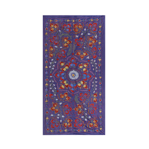Silk Suzani Wall Hanging & Bedspread | 3'5'' x 6'4''