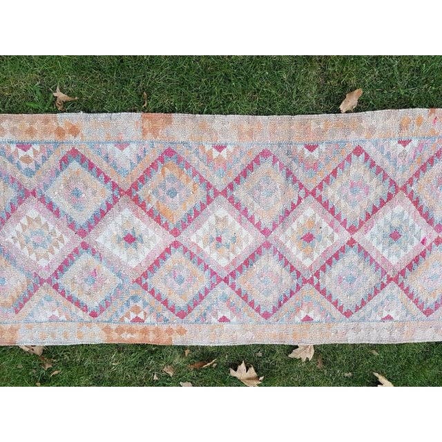 Vintage Herki Kilim Runner 2'8'' x 9'10''
