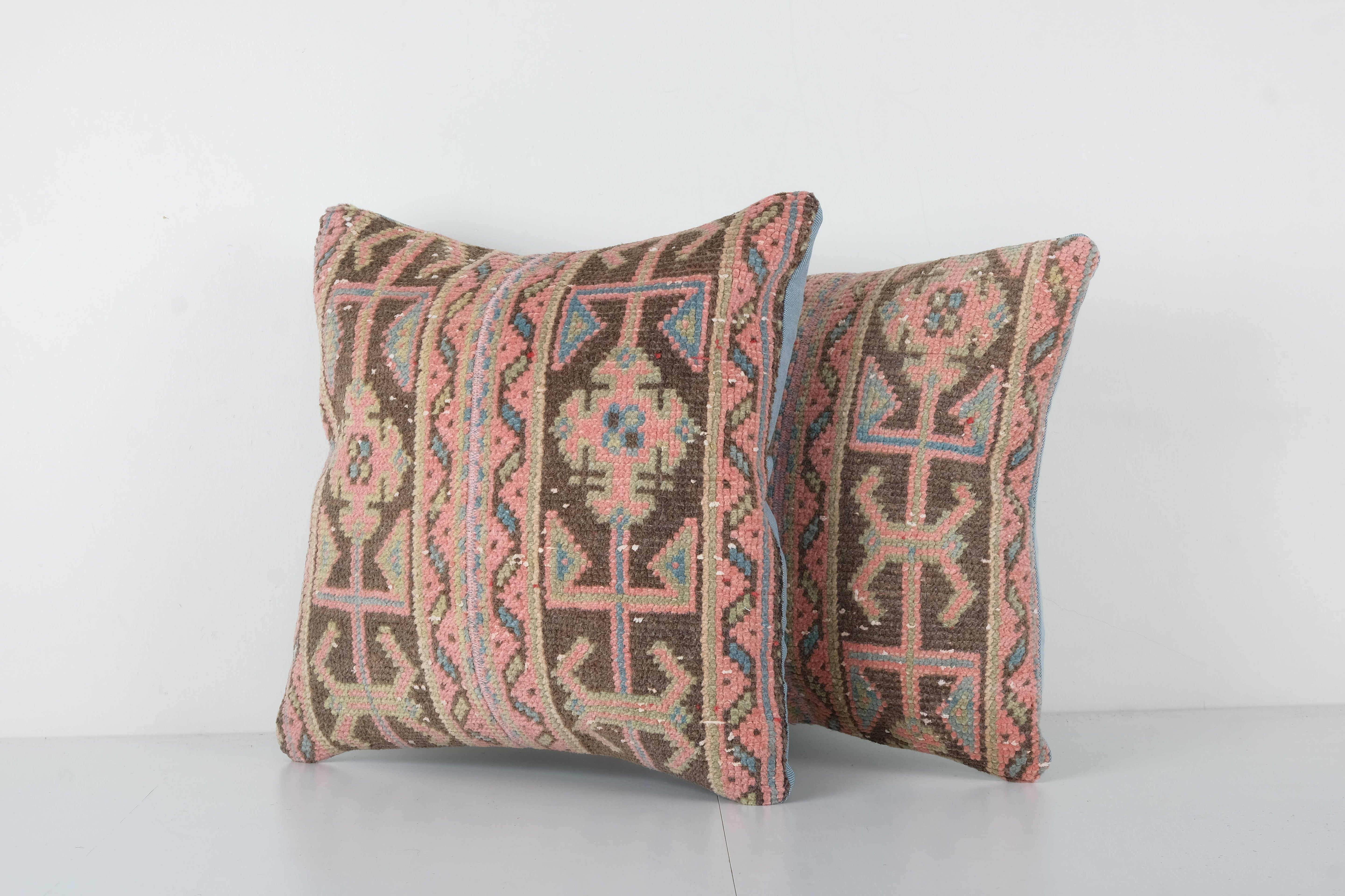 Rug Pillow Cover Set of 2 | 18'' x 18''
