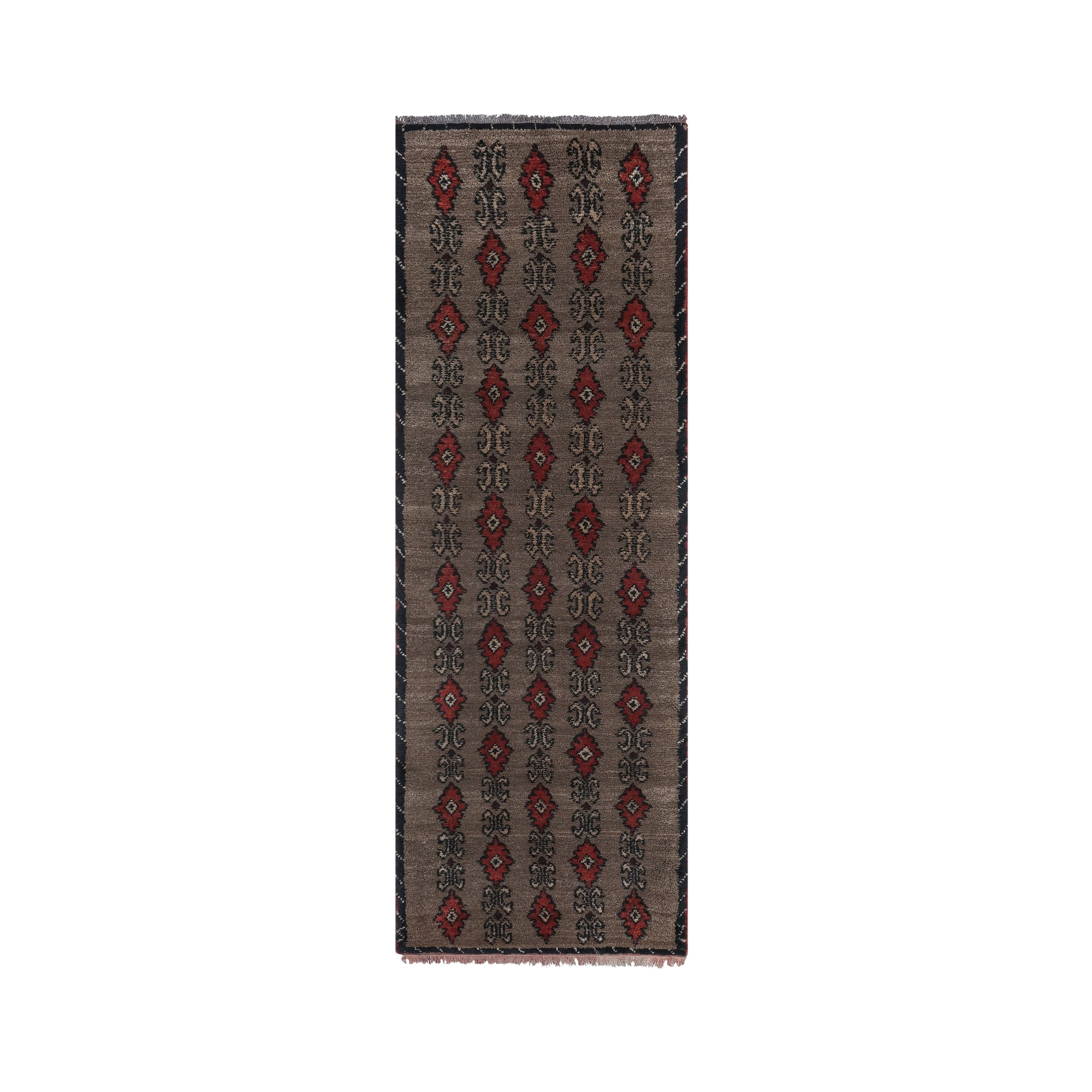 Vintage Turkish Tulu Rug 2'5'' x 7'4''