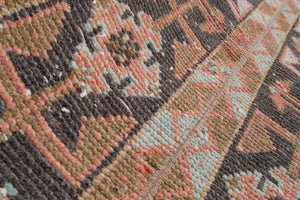 Vintage Turkish Runner Rug 1'7'' x 9'7''