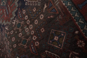 Vintage Caucasian Runner 3'8'' x 14'9''