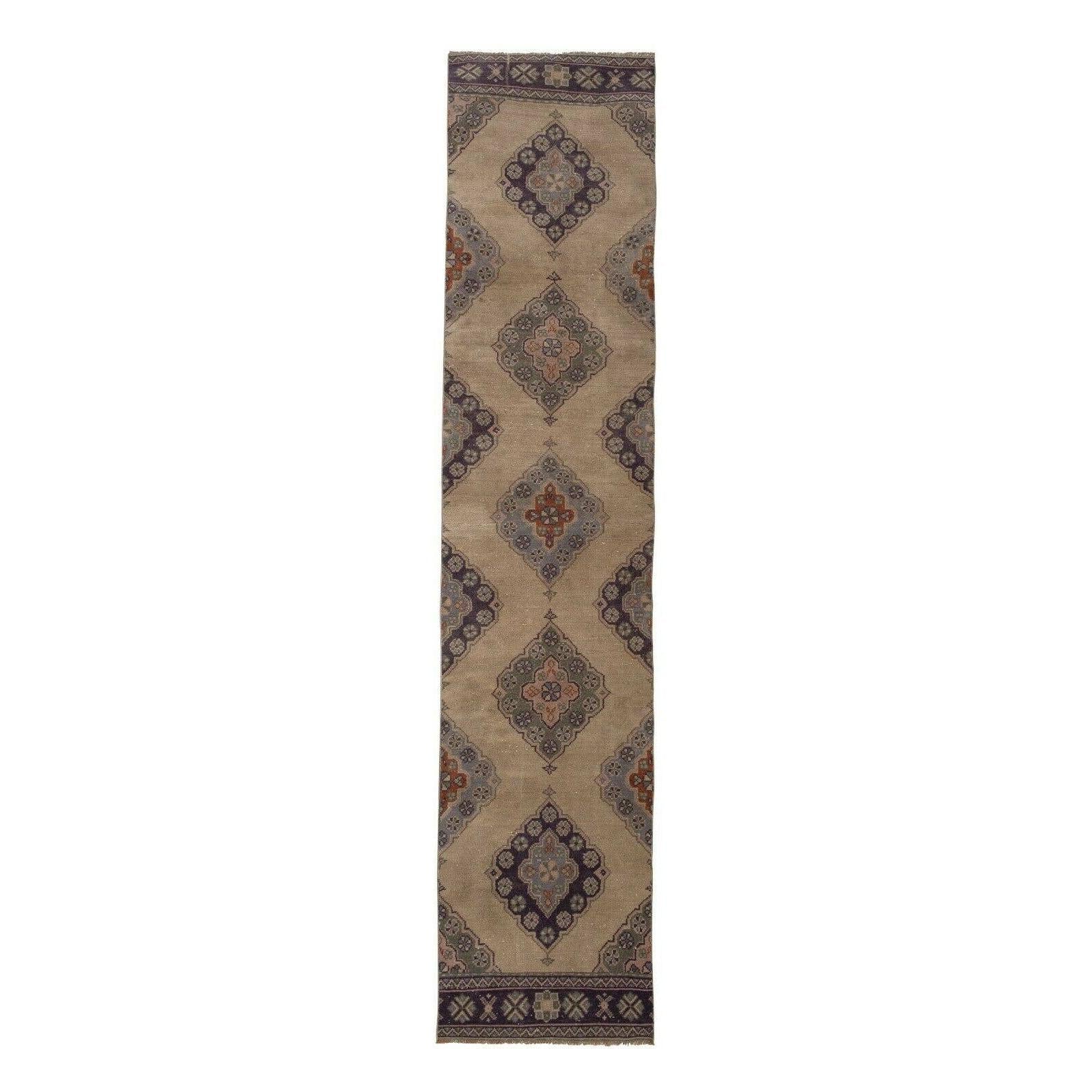 Vintage Oushak Runner 2'6'' x 11'5''