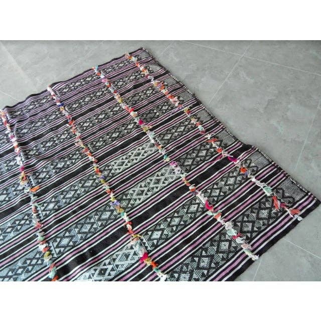 Vintage Turkish Anatolian Kilim Rug 5'9'' x 7'8''