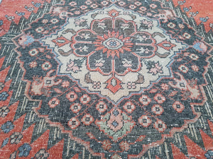 Vintage Oushak Runner 3'4'' x 13'3''