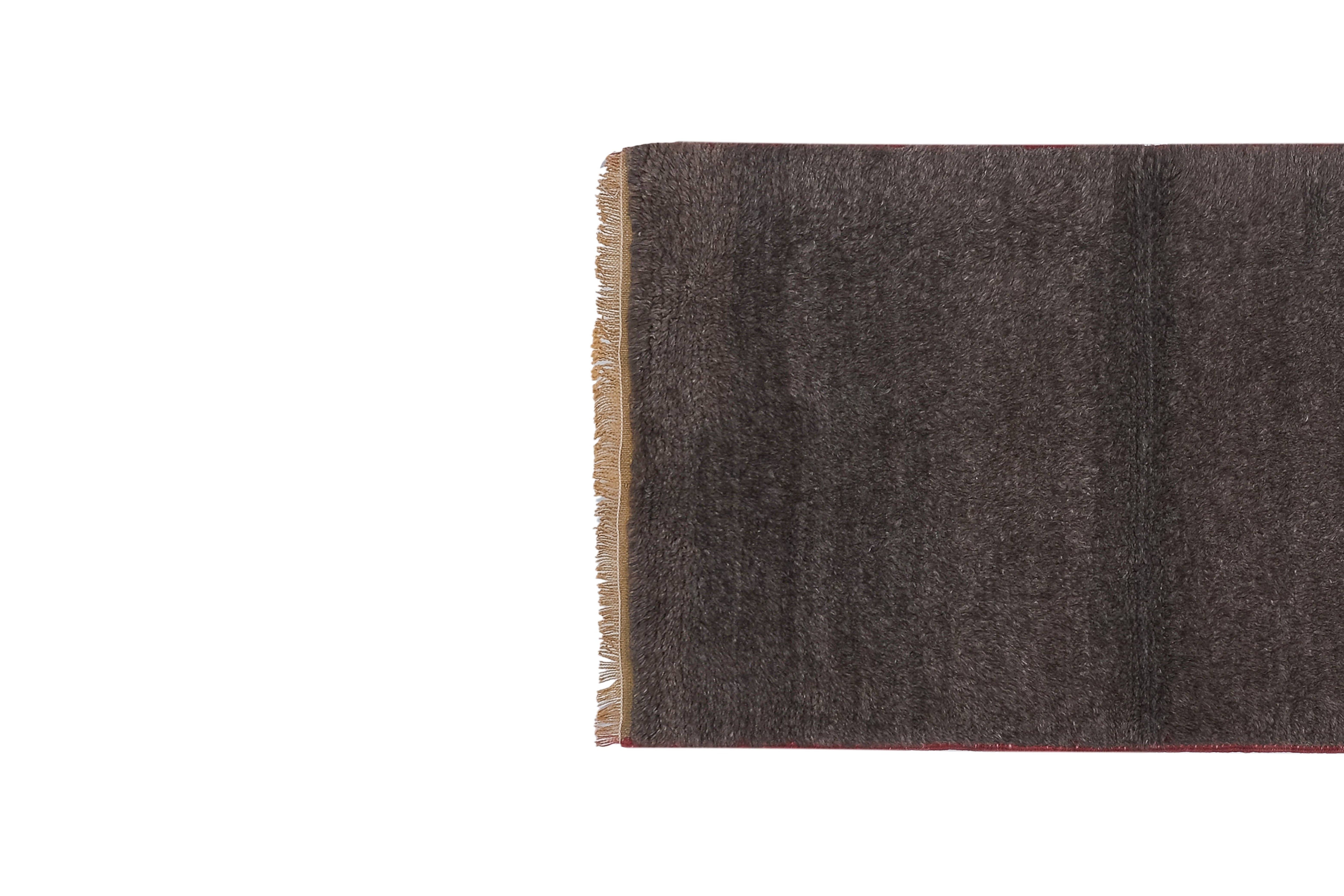 Vintage Turkish Tulu Rug 2'4'' x 7'