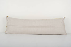 Tiger Silk Ikat Velvet Pillow Cover | 14'' x 48''