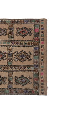 Vintage Turkish Kilim Rug 4'11'' x 7'3''