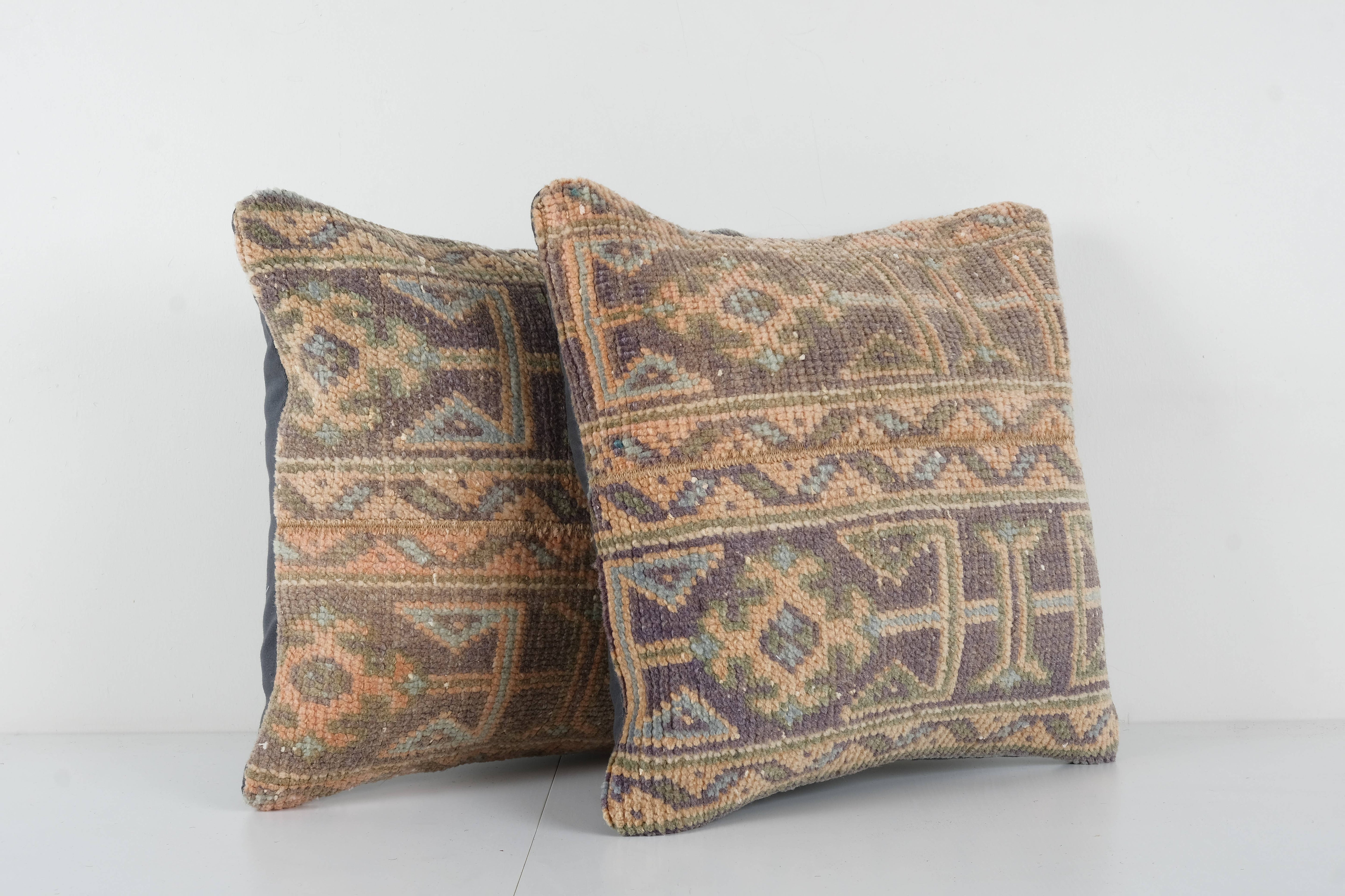 Rug Pillow Cover Set of 2 | 18'' x 18''