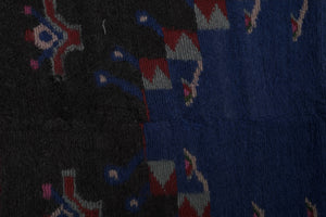 Vintage Turkish Shaggy Rug 40'' x 55''