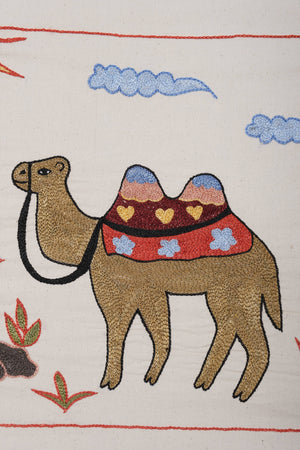 Suzani Wall Hanging & Tablecloth | 20'' x 58''
