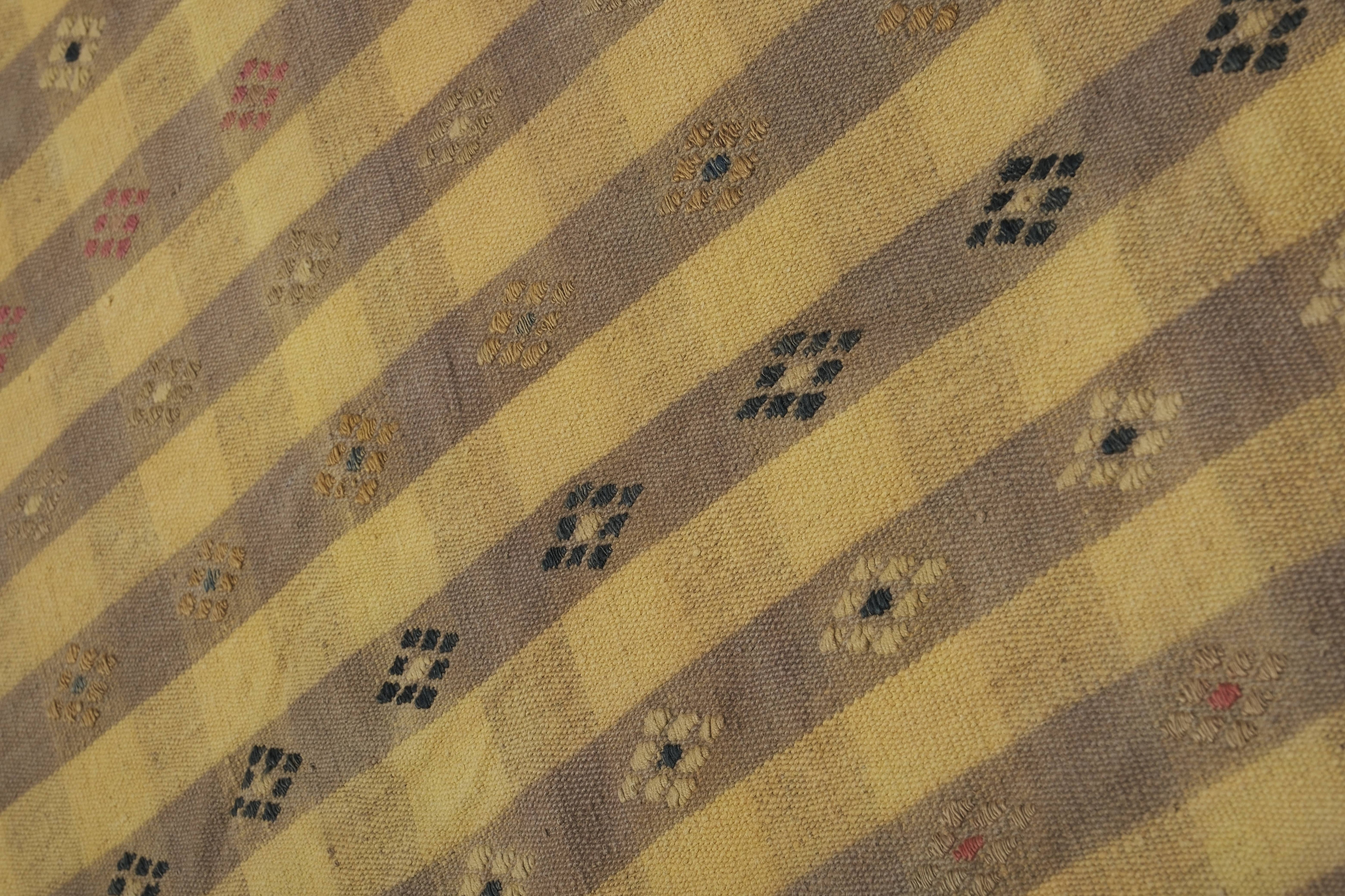 Vintage Adana Kilim Rug 7' x 8'7''
