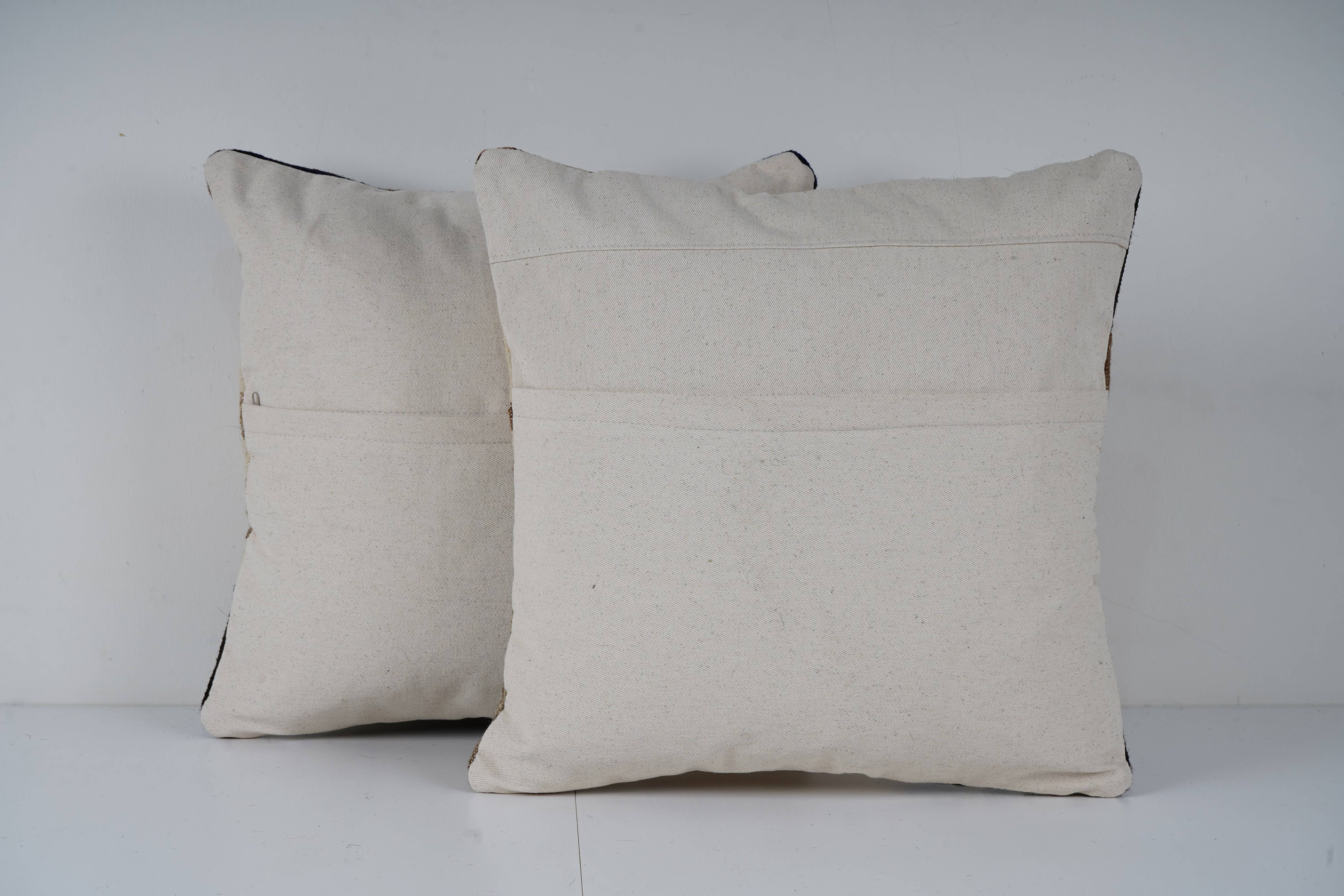Kilim Patchwork Pillow Cover Set of 2 | 20'' x 20''