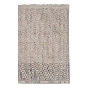Vintage Turkish Kilim Rug 5'3'' x 7'11''