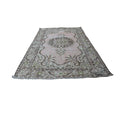 Vintage Turkish Anatolian Oushak Rug 6'3'' x 10'2''