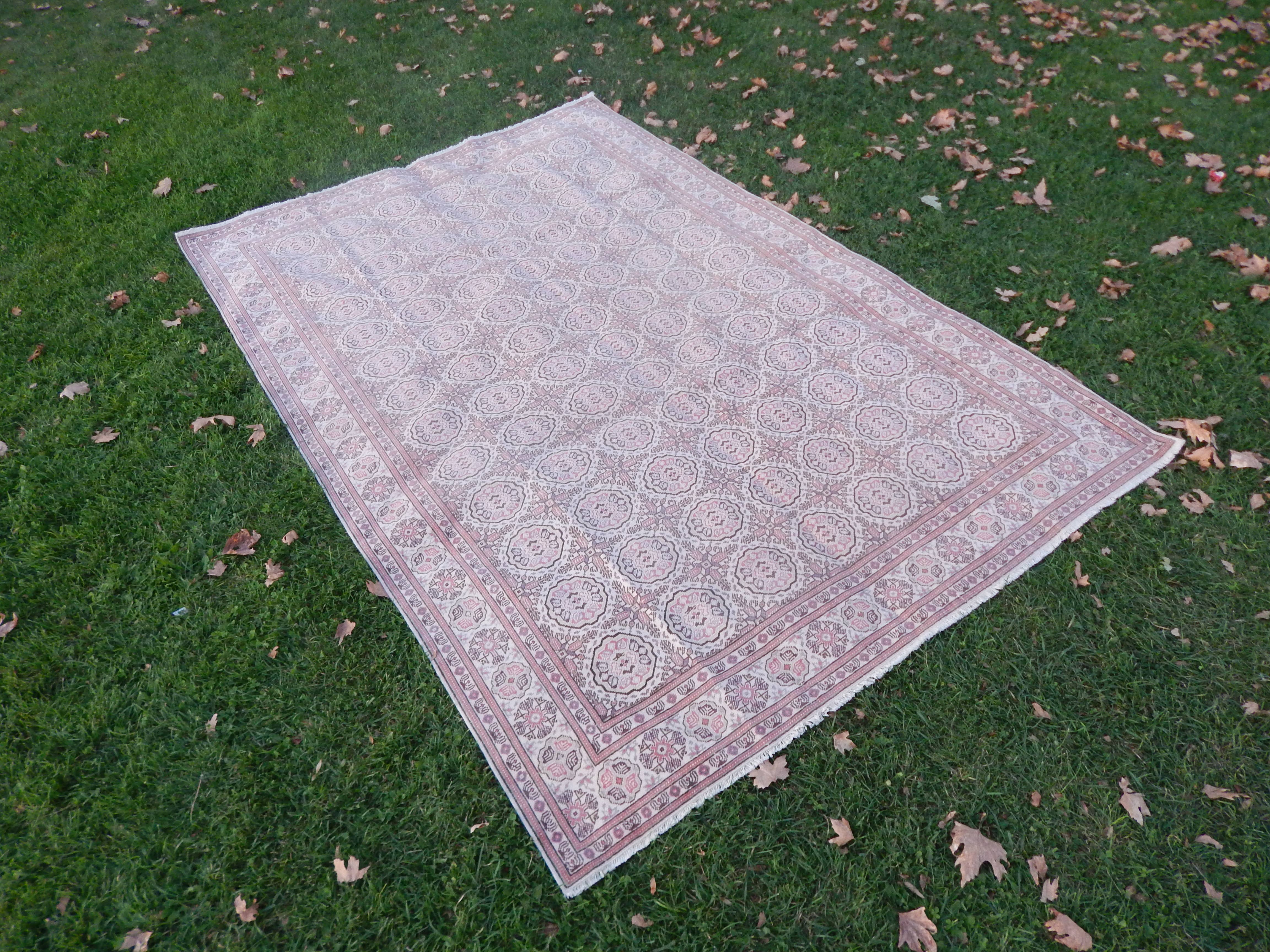 Vintage Turkish Rug 6'5'' x 9'11''