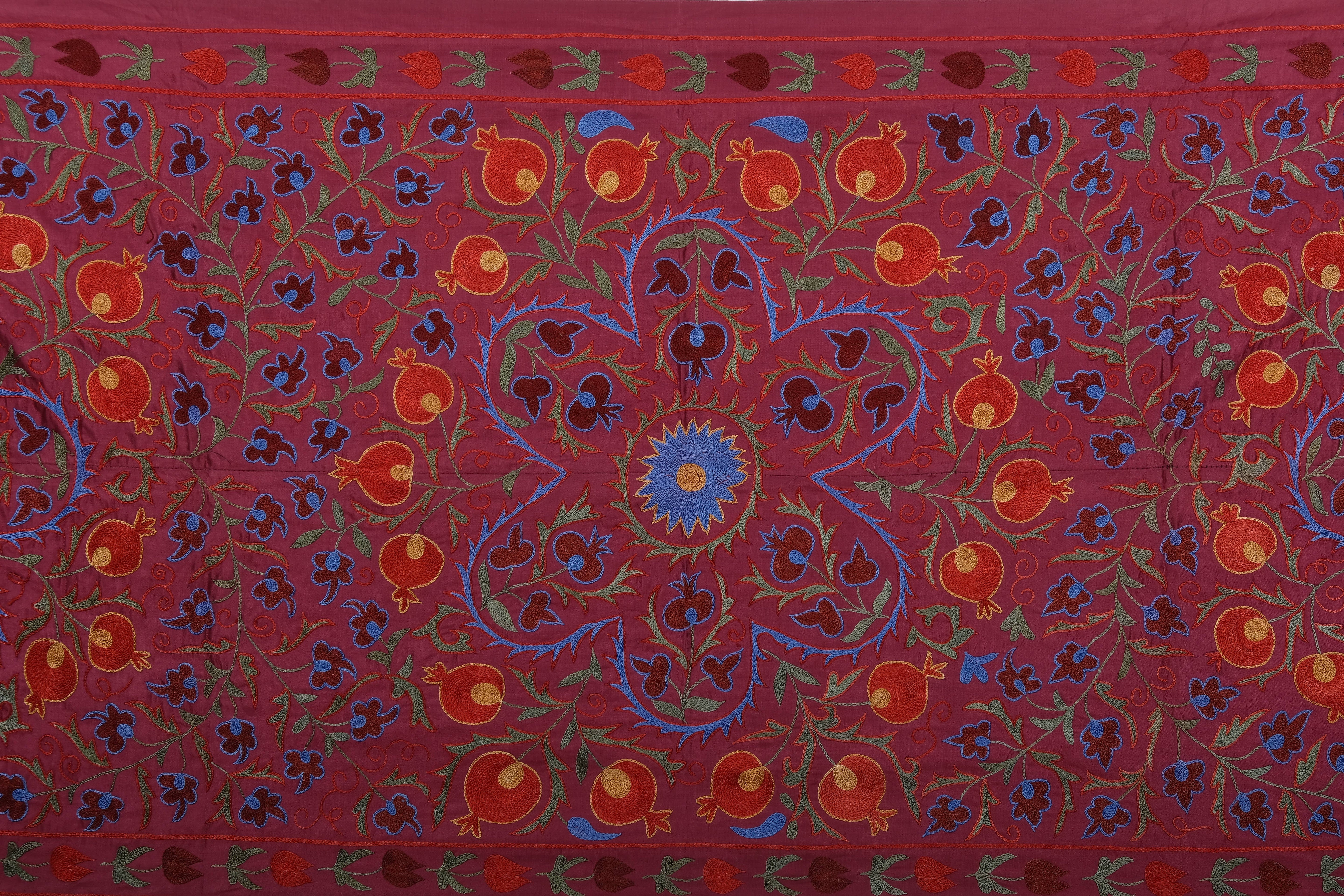 Silk Suzani Runner 3'1'' x 6'3''