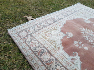 Vintage Turkish Rug 3'1'' x 5'1''