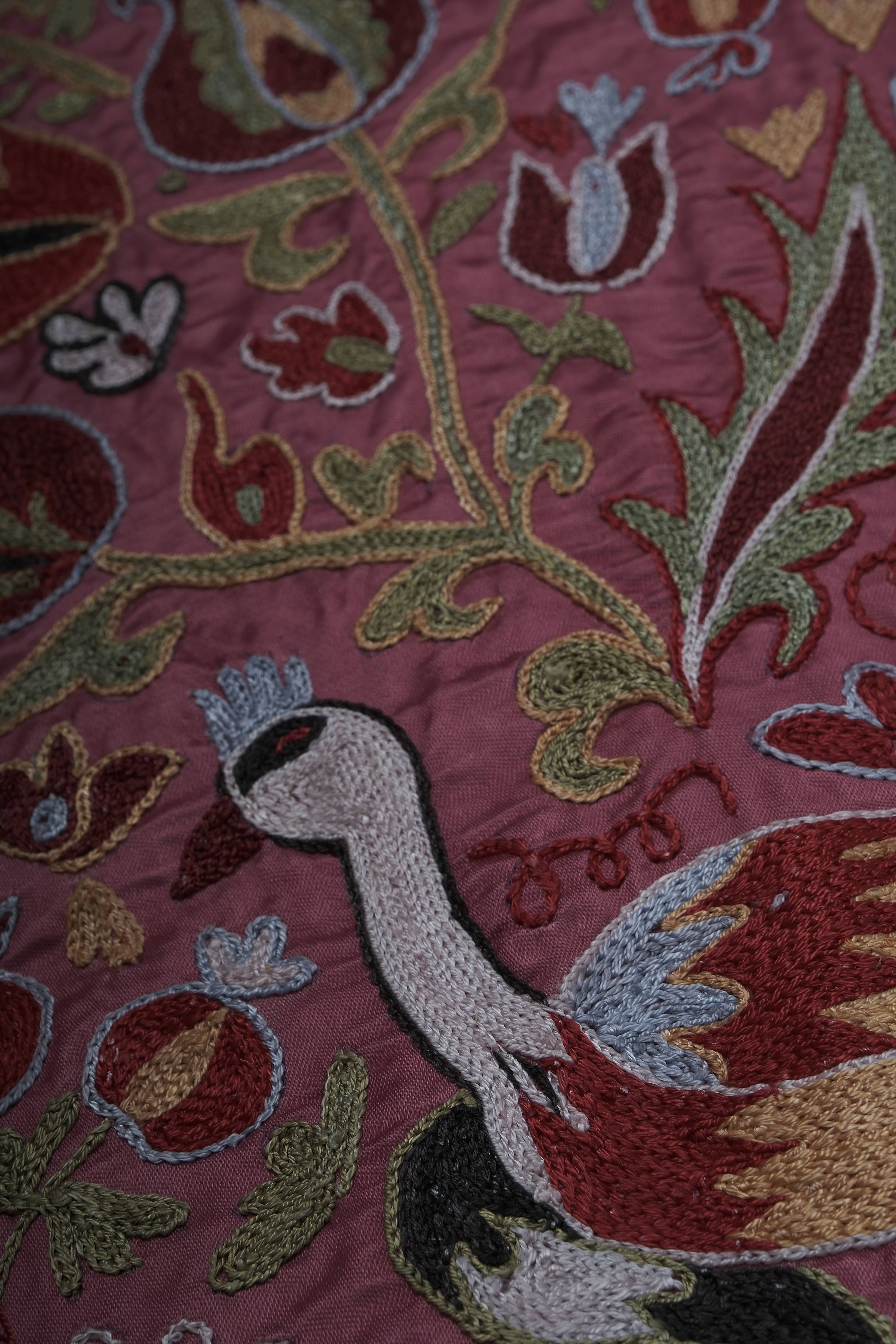 Suzani Wall Hanging & Bedspread | 1'8'' x 6'1''