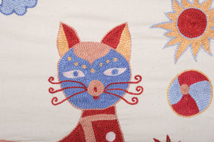 Horse Suzani Wall Hanging & Tablecloth | 20'' x 58''