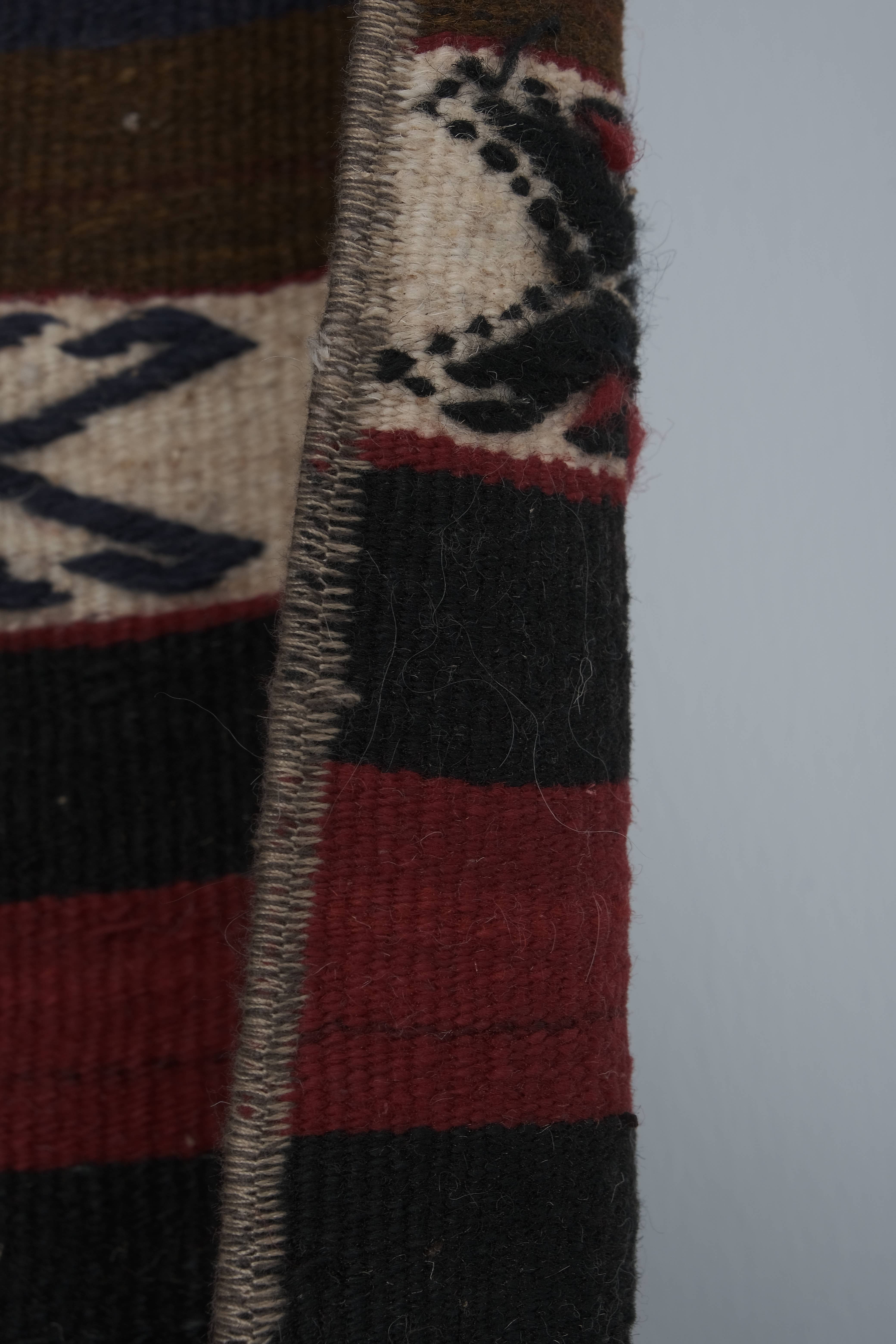 Vintage Turkish Kilim Runner 2'1'' x 17'10''