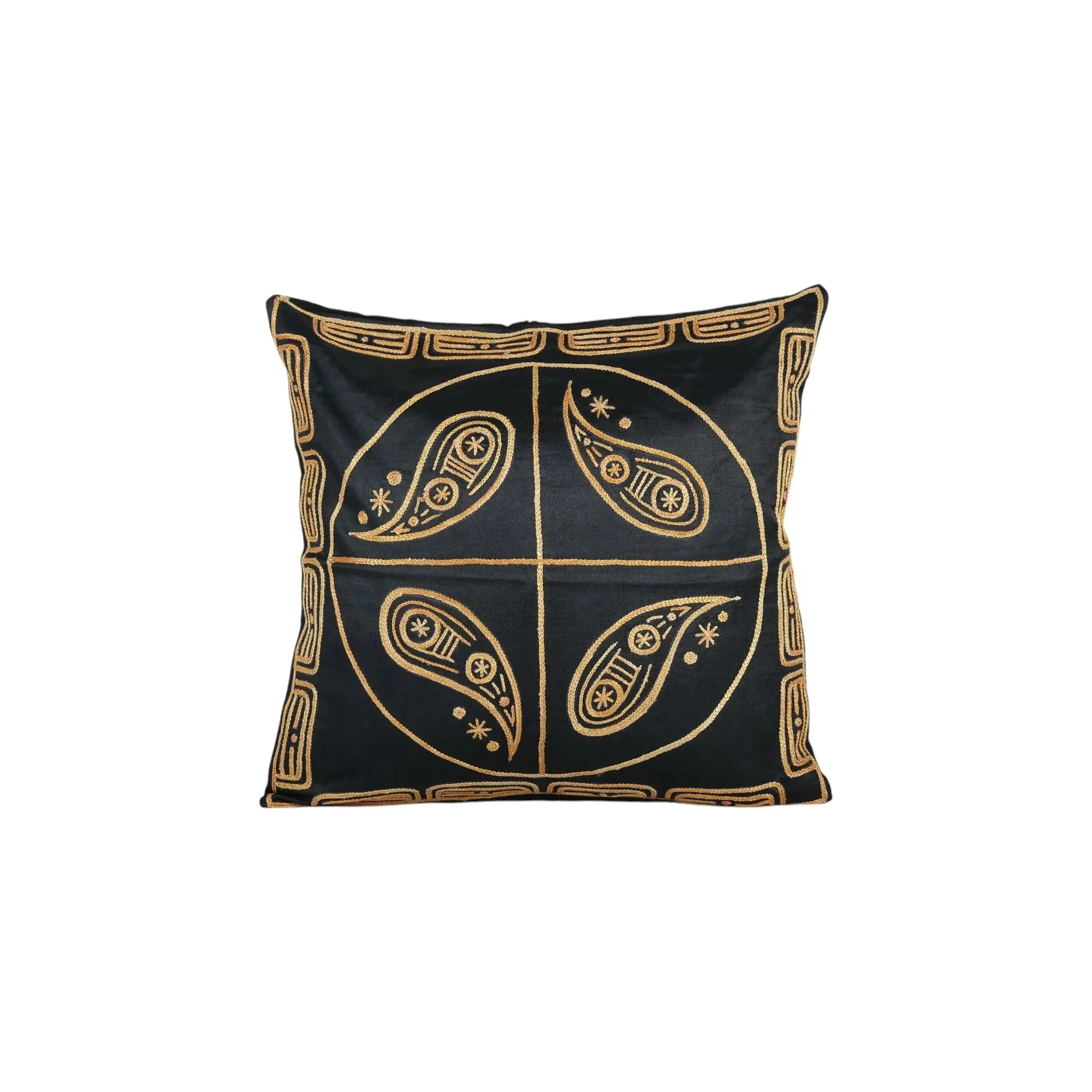 Silk Suzani Pillow Cover | 17'' x 18''