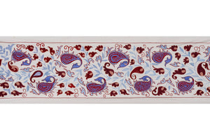 Hand-Embroidered Suzani Wall Hanging & Bedspread 1'8'' x 6'1''