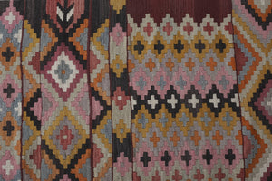 Vintage Turkish Kilim Runner 2'5'' x 15'1''
