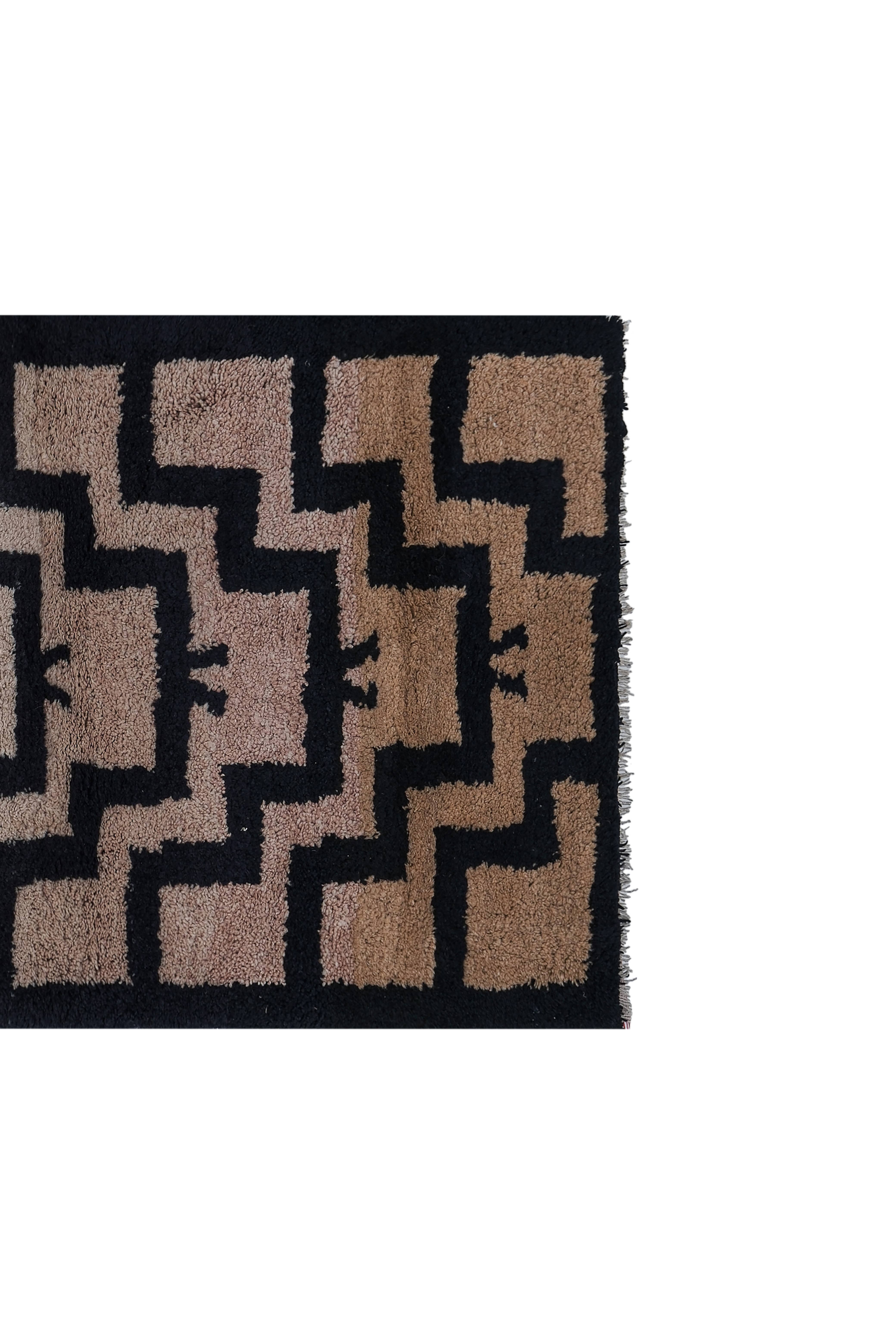 Vintage Turkish Tulu Rug 3'1'' x 6'2''
