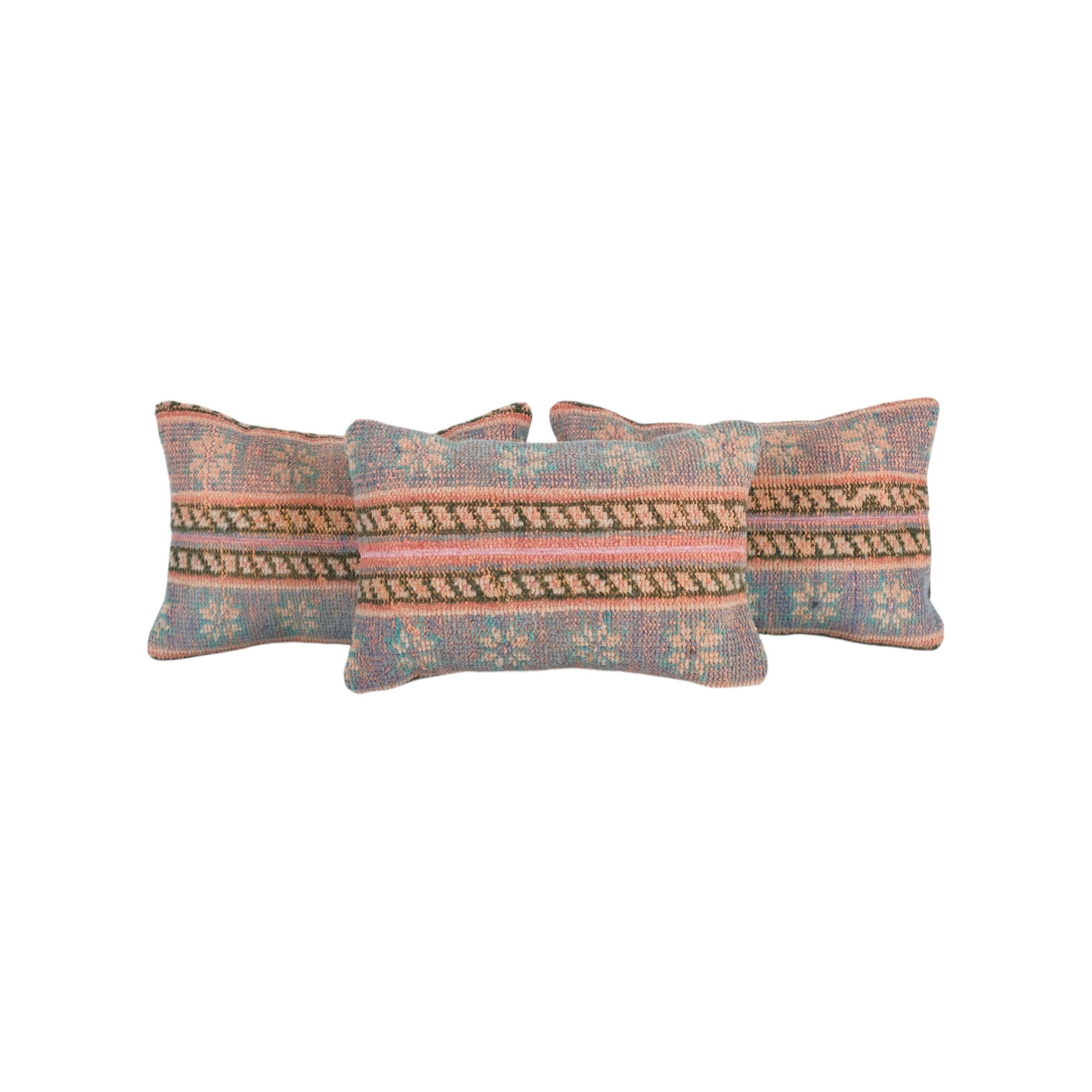 Rug Pillow Cover Set of 3 | 16'' x 24''