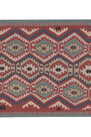 Vintage Turkish Kilim Rug 3'10'' x 5'7''