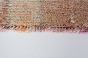 Vintage Turkish Kars Oushak Runner 2'8'' x 9'9''