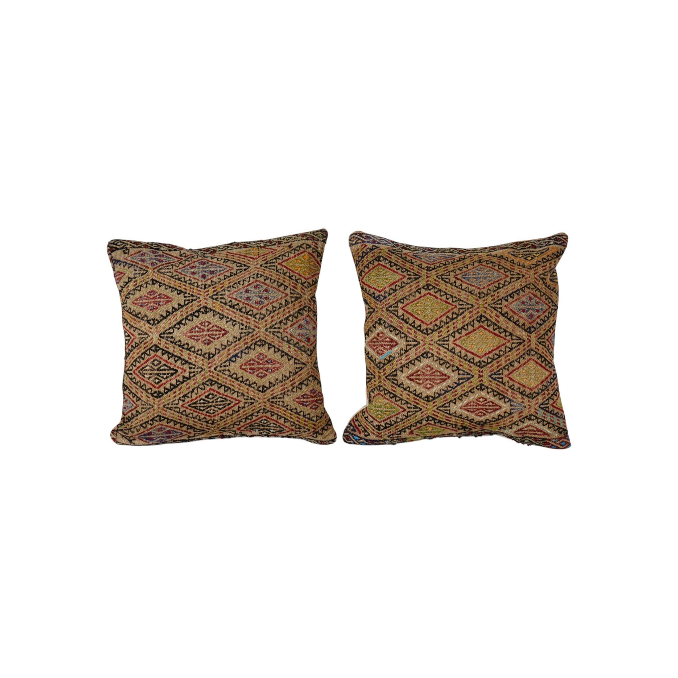 Kilim Pillow Cover Set of 2 | 20'' x 20''