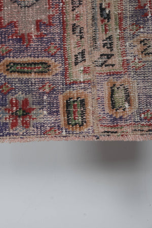 Vintage Turkish Runner Rug 1'8'' x 7'2''