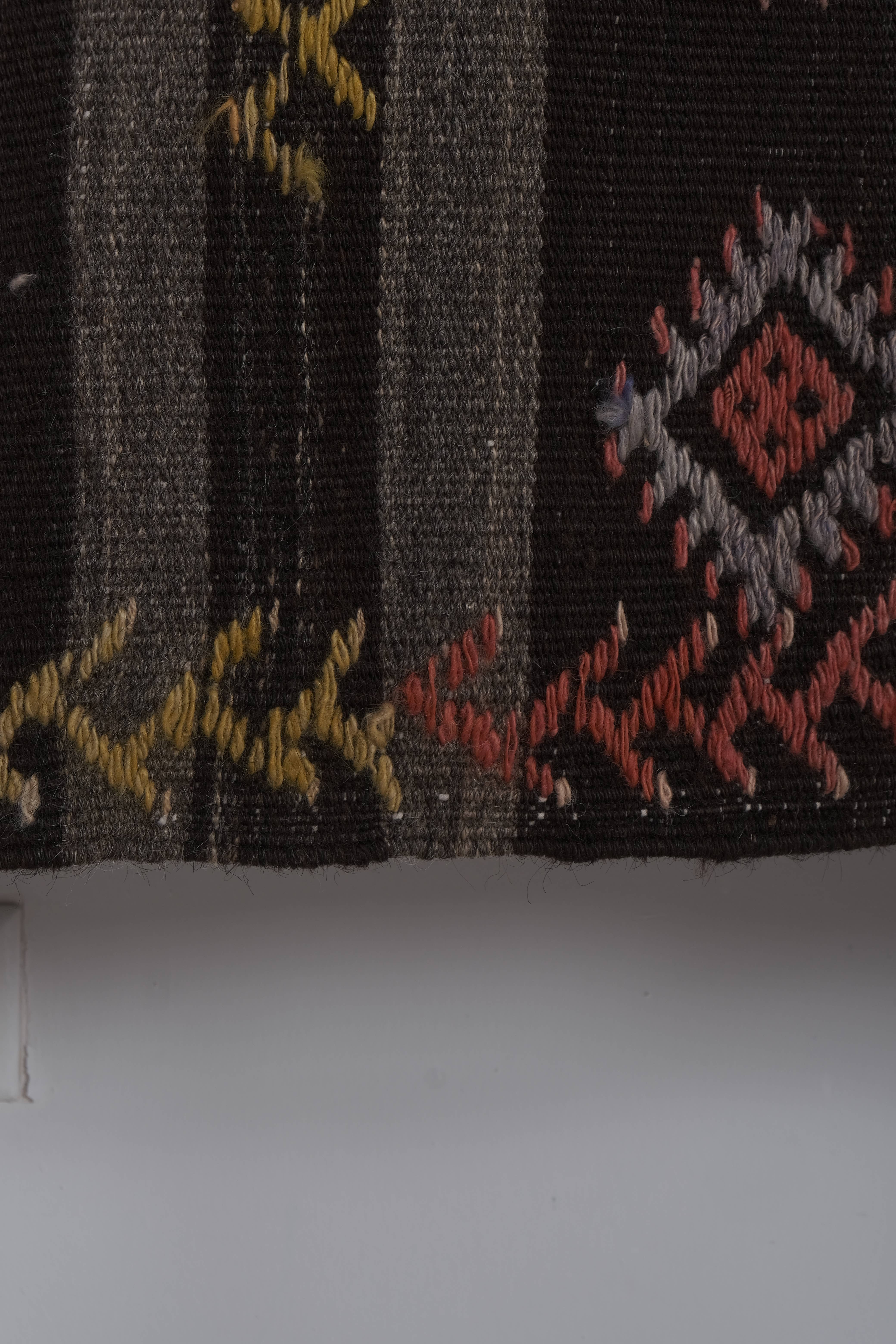 Vintage Turkish Kilim Rug 7'5'' x 10'8''