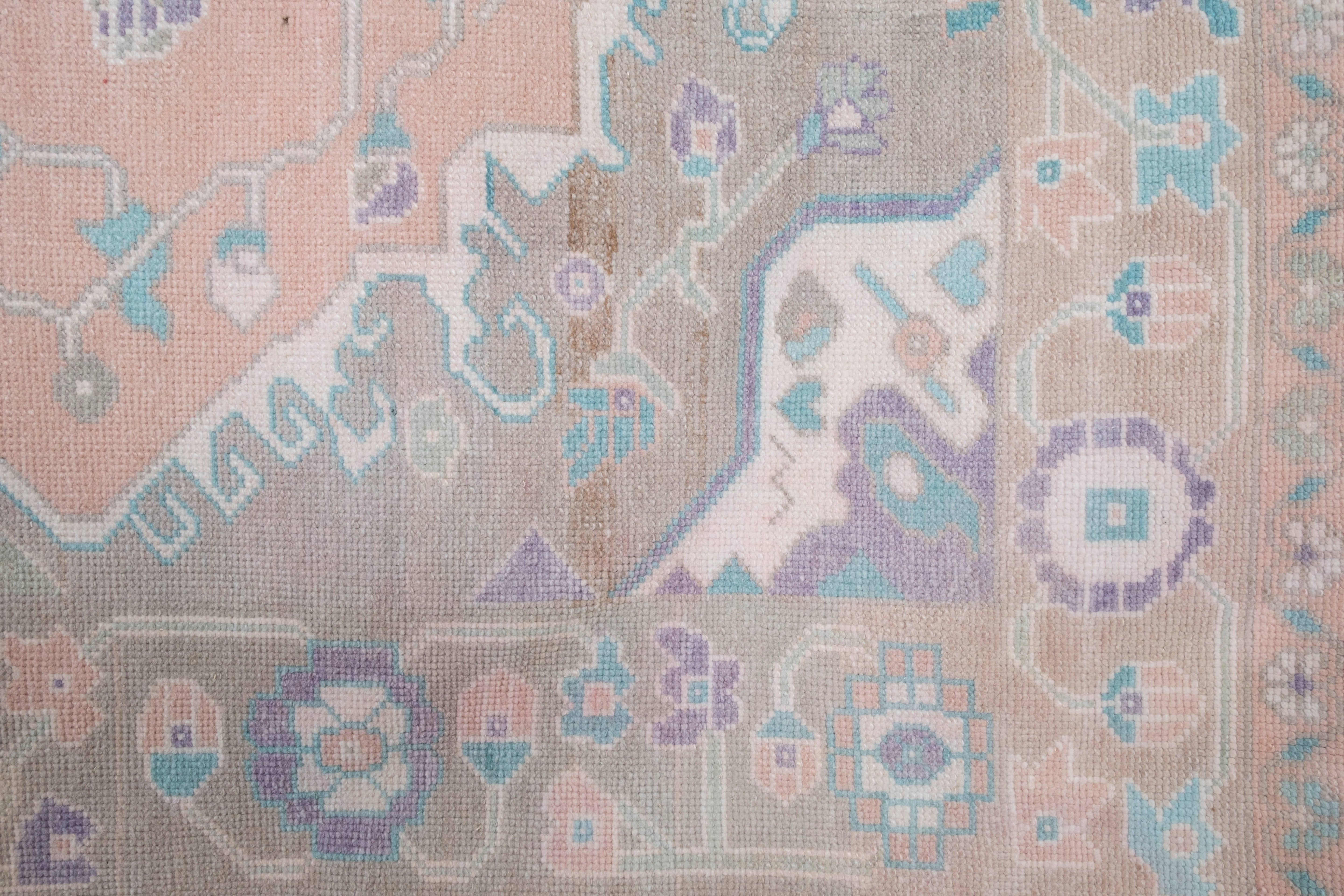 Vintage Oushak Rug 5'8'' x 9'11''