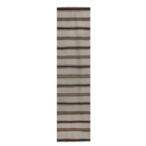 Vintage Turkish Kilim Runner 2'6'' x 9'4''