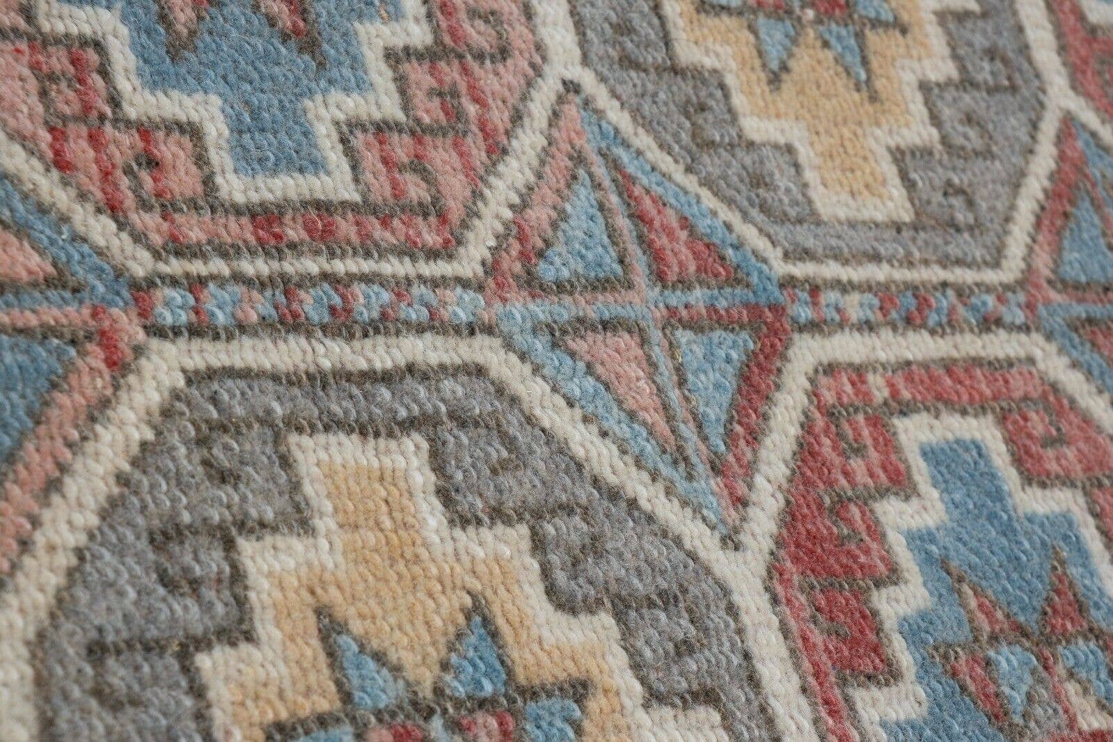 Vintage Turkish Anatolian Runner Rug 1'7'' x 8'4''