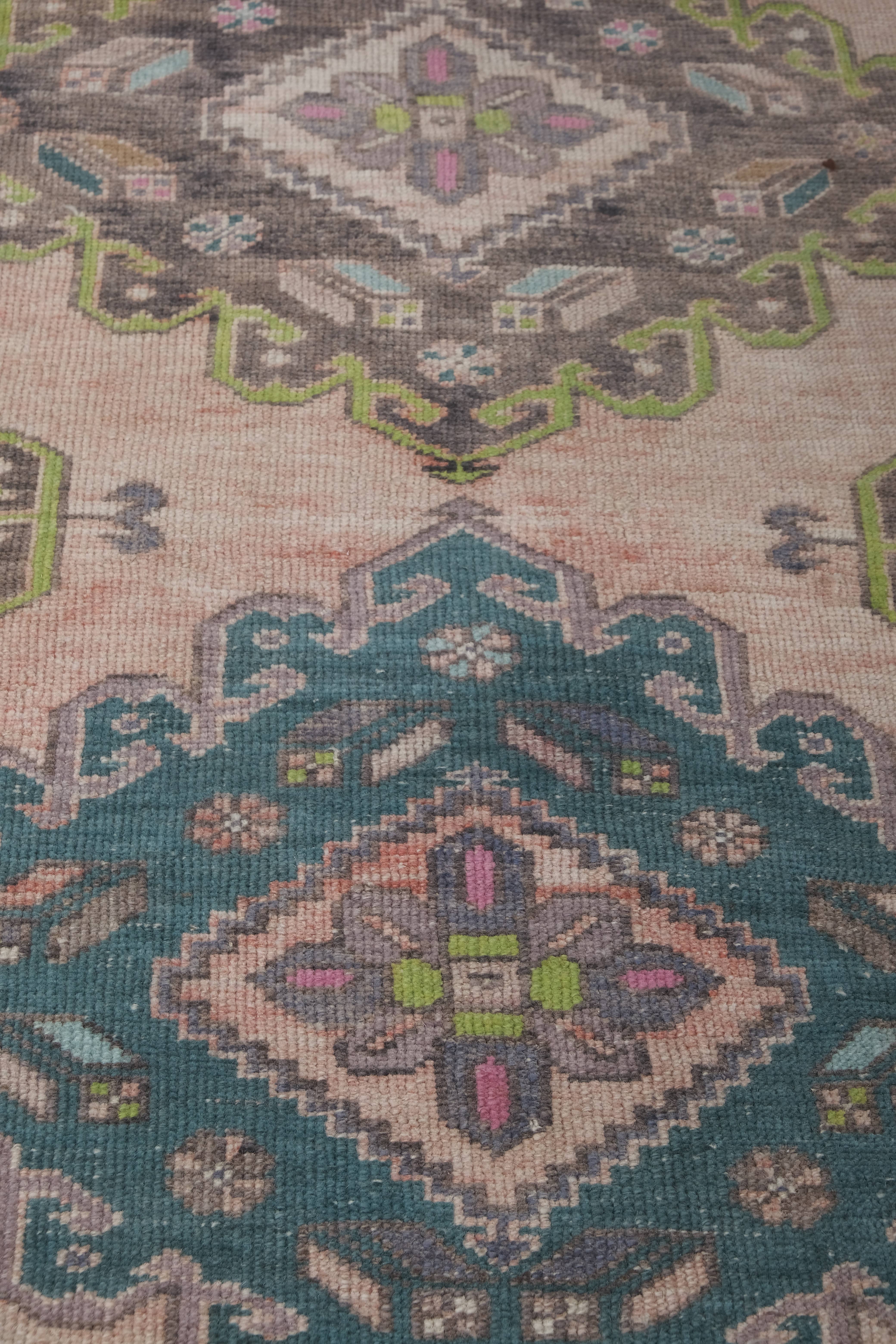 Vintage Turkish Anatolian Runner Rug 2'11'' x 16'2''
